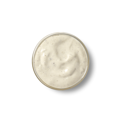 Creamy Ranch dipping sauce from Church's Texas Chicken, offering a cool and savory flavor for all your sides.