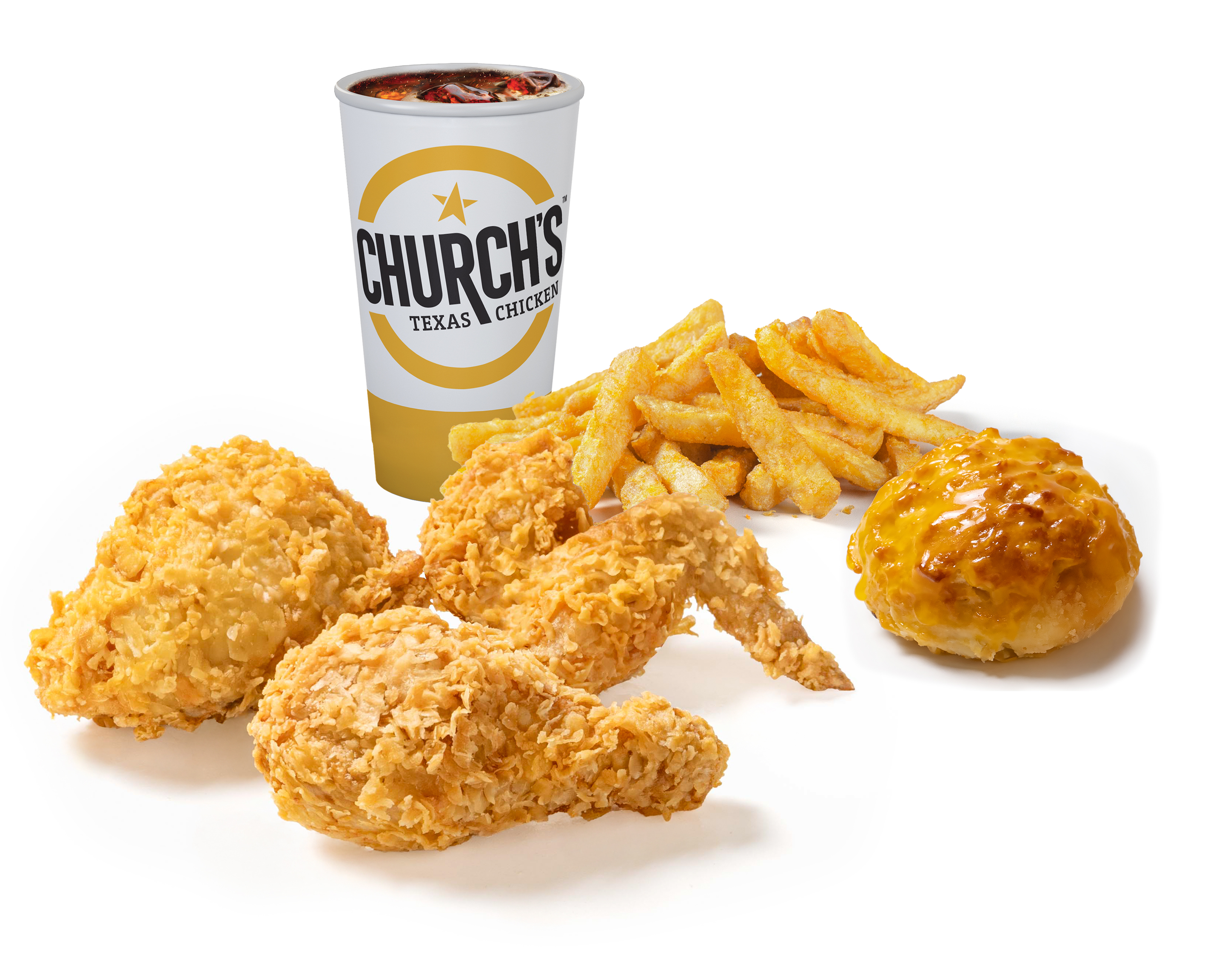 3 Pc  Chicken Combo