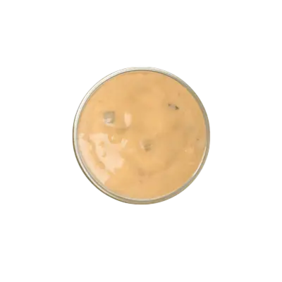 Creamy Jalapeno dipping sauce from Church's Texas Chicken, with a smooth texture and a hint of spice.