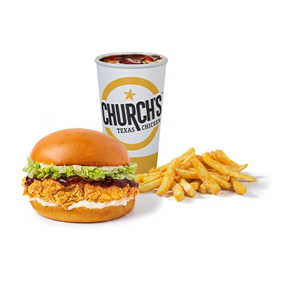 BBQ Chicken Sandwich Combo