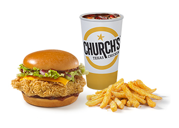 BBQ Chicken Sandwich Combo