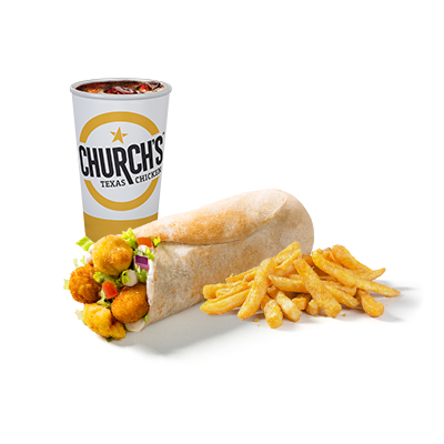 Veggie Wrap Combo