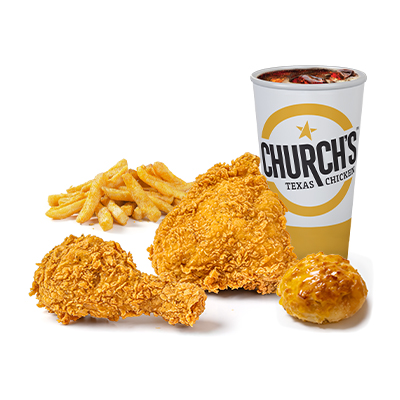 2 Pc  Chicken Combo
