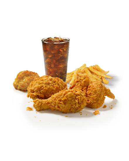 3 Pc Original or Spicy Chicken Combo