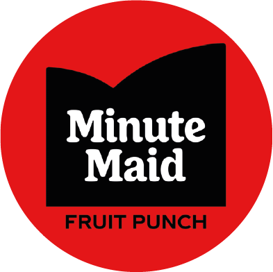 A refreshing Minute Maid Fruit Punch drink from Church's Texas Chicken.