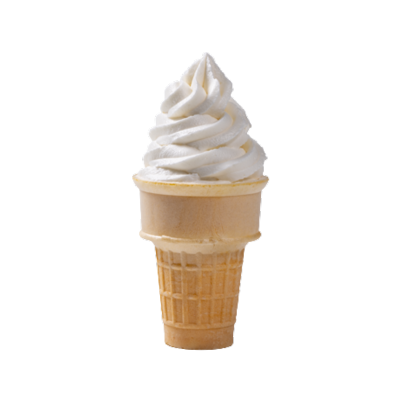 Church's Texas Chicken Ice Cream​, rich creamy Sundae Dessert.