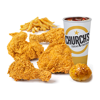 4 Pc Chicken Combo